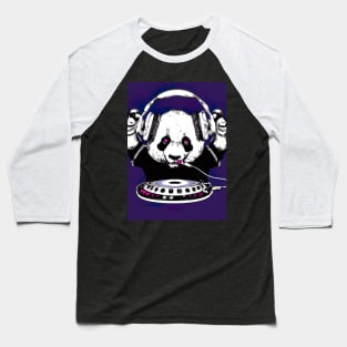 DJ Panda Music Baseball T-Shirt